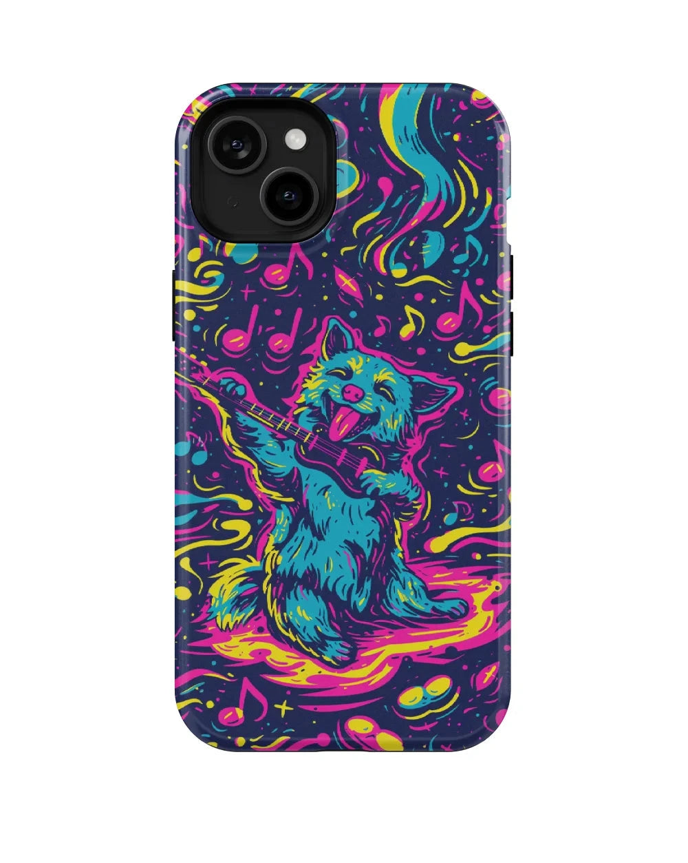 Guitar Playing Dog: Art Series Case