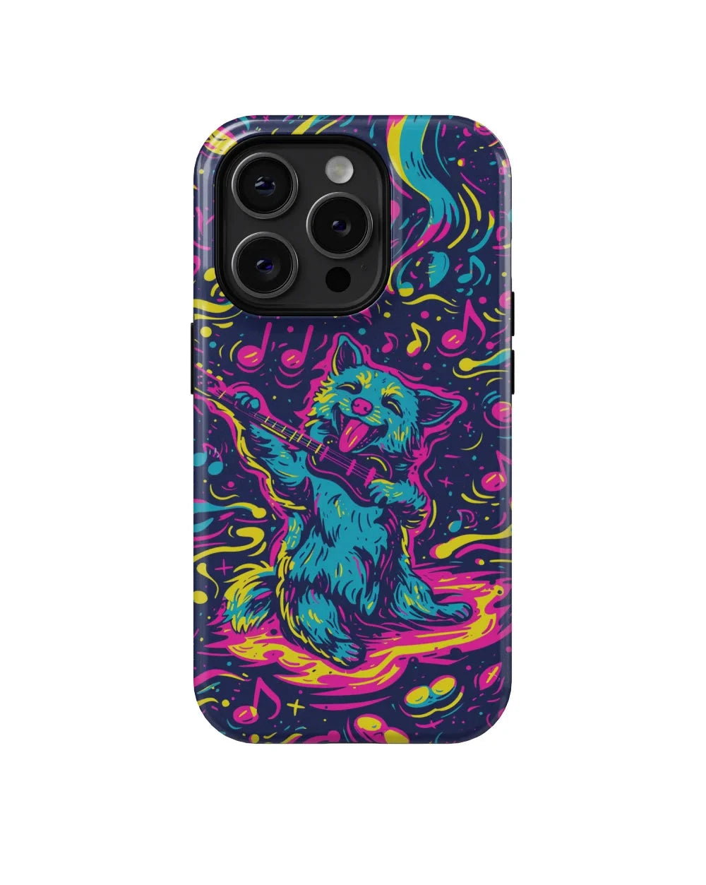 Guitar Playing Dog: Art Series Case