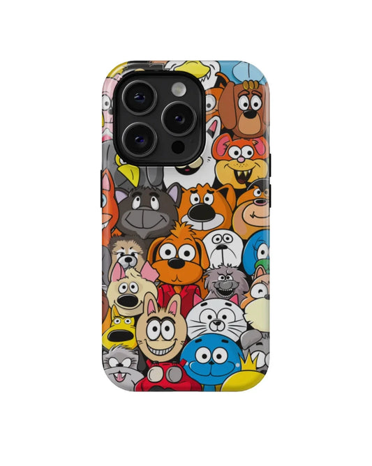 Cartoon Zoo: Funny Dog Phone Case