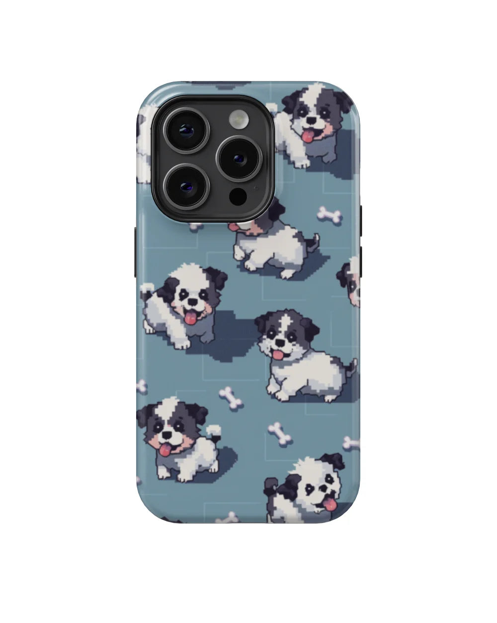 Pixel design: Funny Dog Phone Case