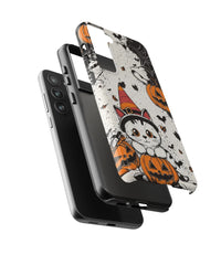 White Cat Wizard Ⅱ: Halloween Phone Case