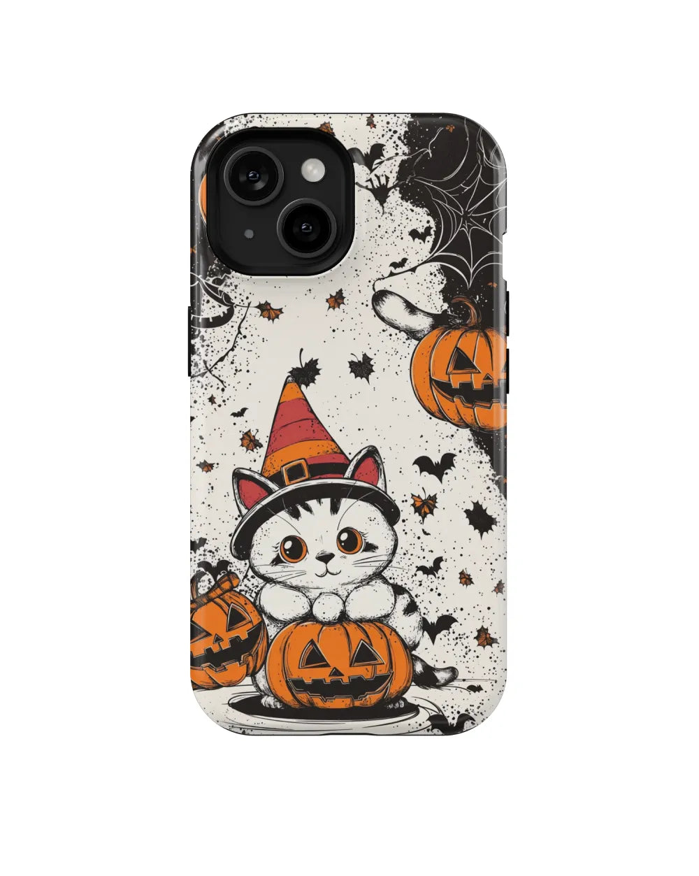 White Cat Wizard Ⅱ: Halloween Phone Case