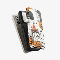 White Cat Wizard Ⅱ: Halloween Phone Case