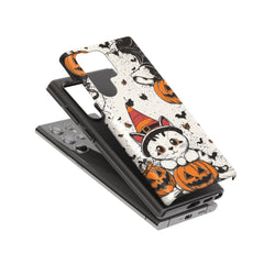 White Cat Wizard Ⅱ: Halloween Phone Case