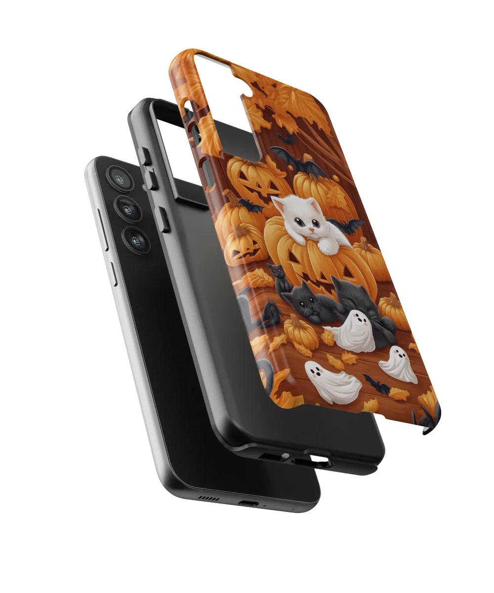 Kittens Family: Halloween Phone Case