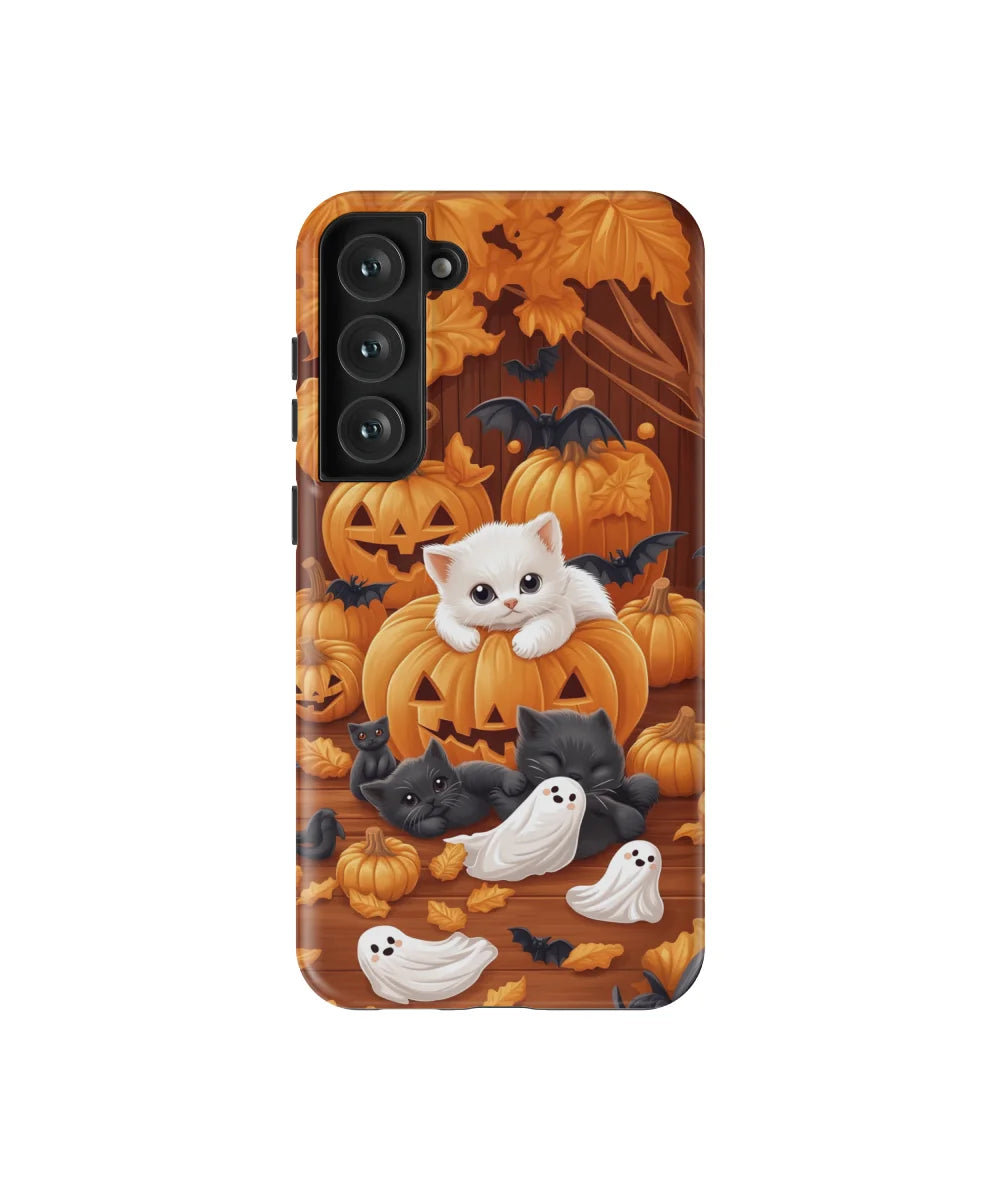 Kittens Family: Halloween Phone Case