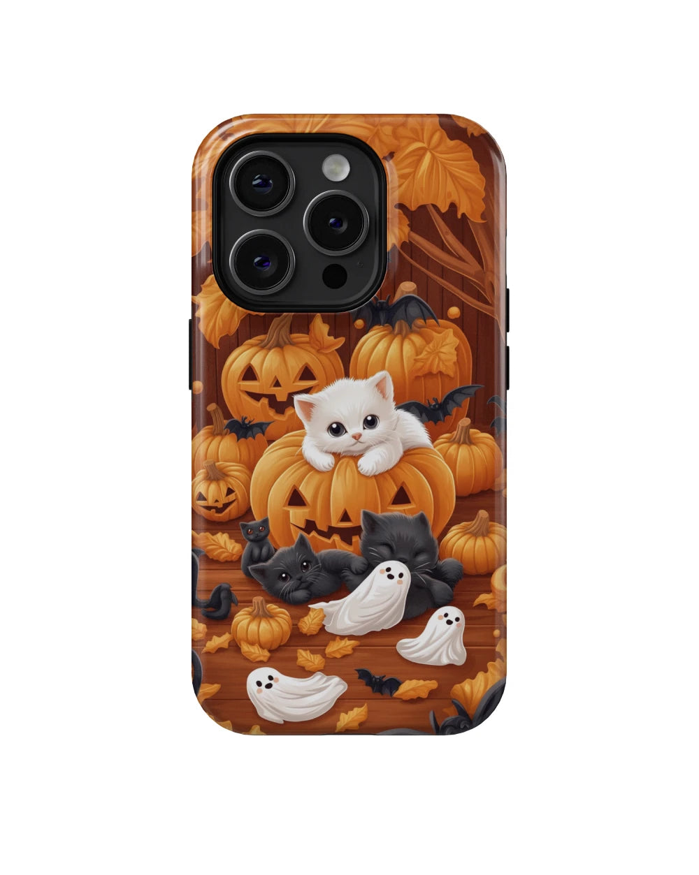 Kittens Family: Halloween Phone Case