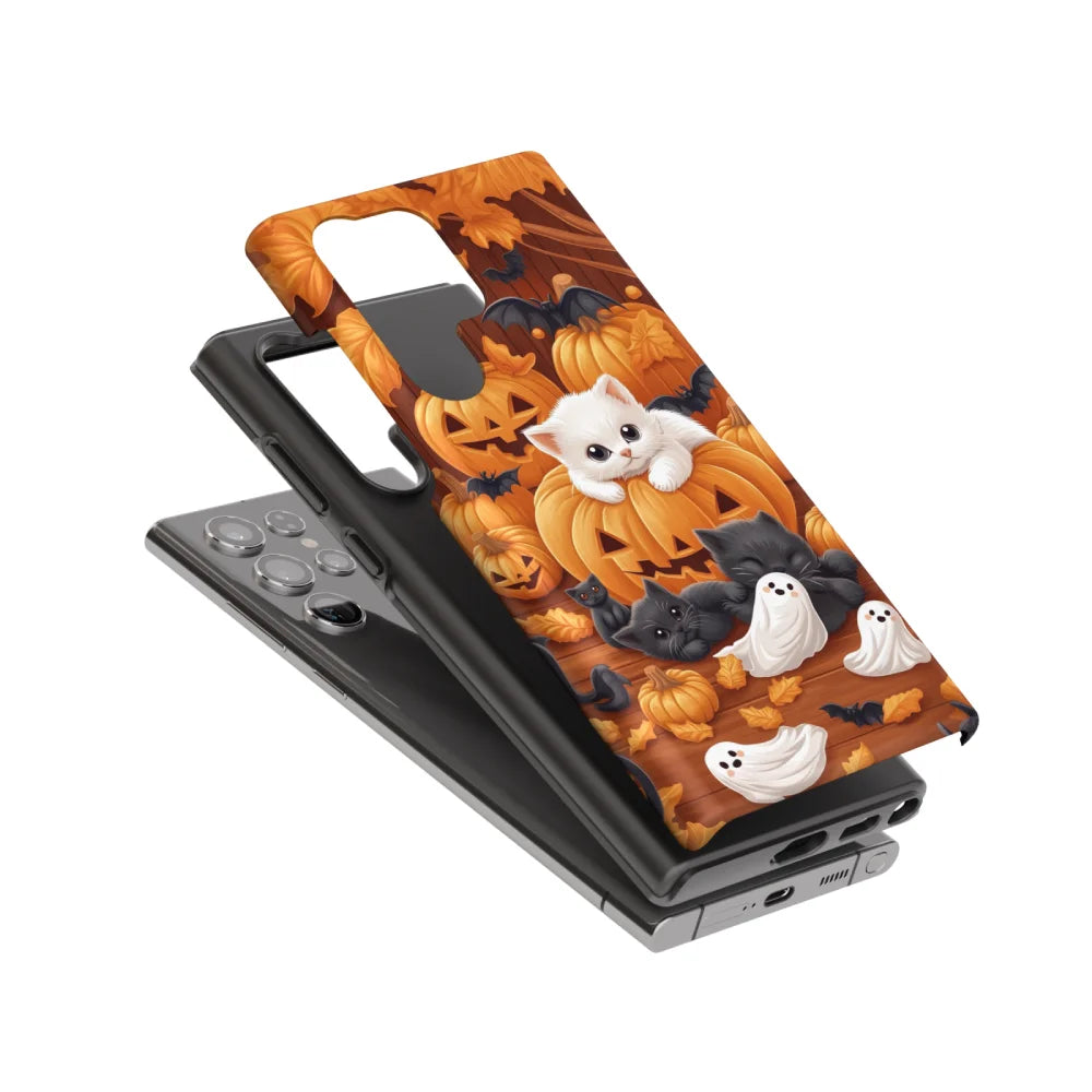 Kittens Family: Halloween Phone Case