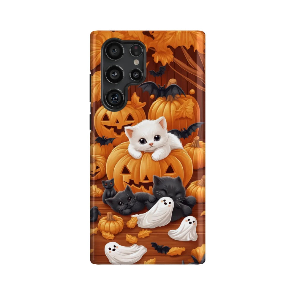 Kittens Family: Halloween Phone Case