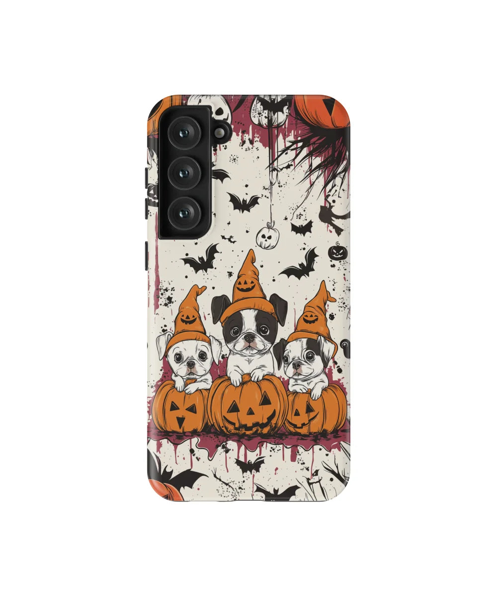 Bulldog Family: Halloween Phone Case