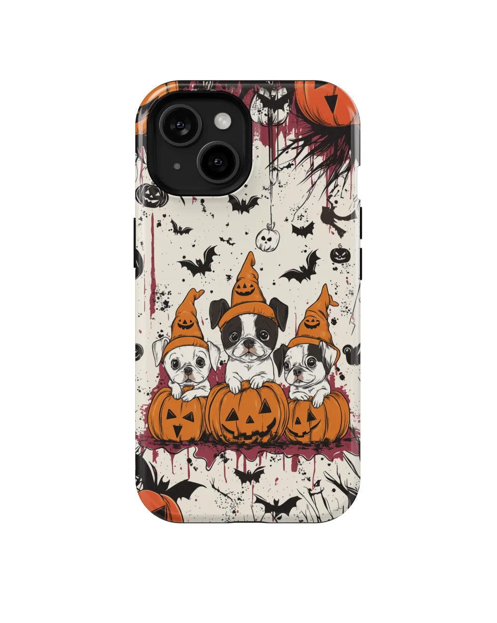 Bulldog Family: Halloween Phone Case