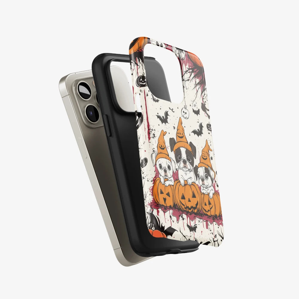 Bulldog Family: Halloween Phone Case