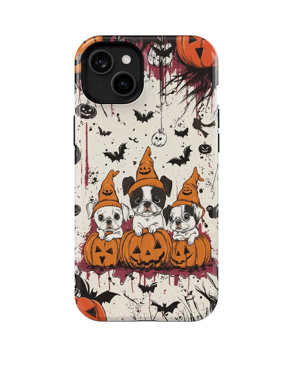 Bulldog Family: Halloween Phone Case