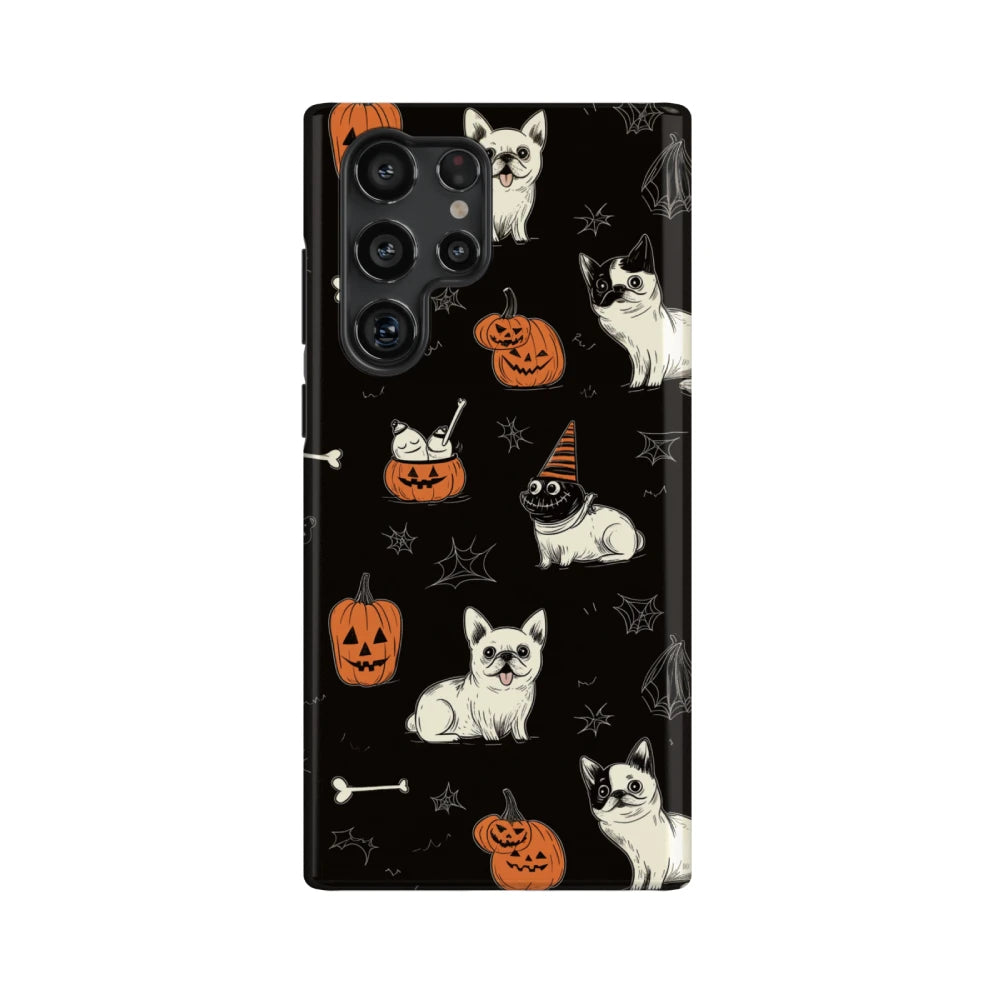 Bulldog Land: Halloween Phone Case