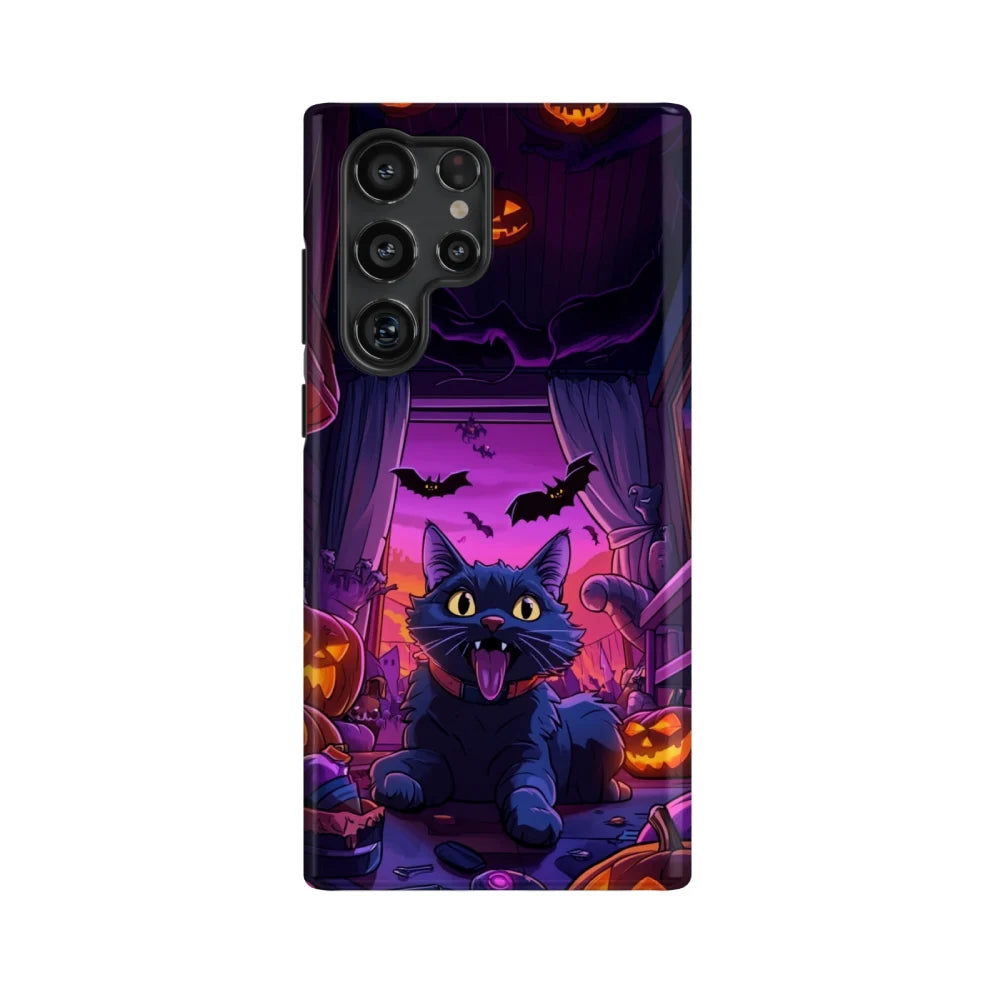 Black Cat II: Halloween Pet Phone Case