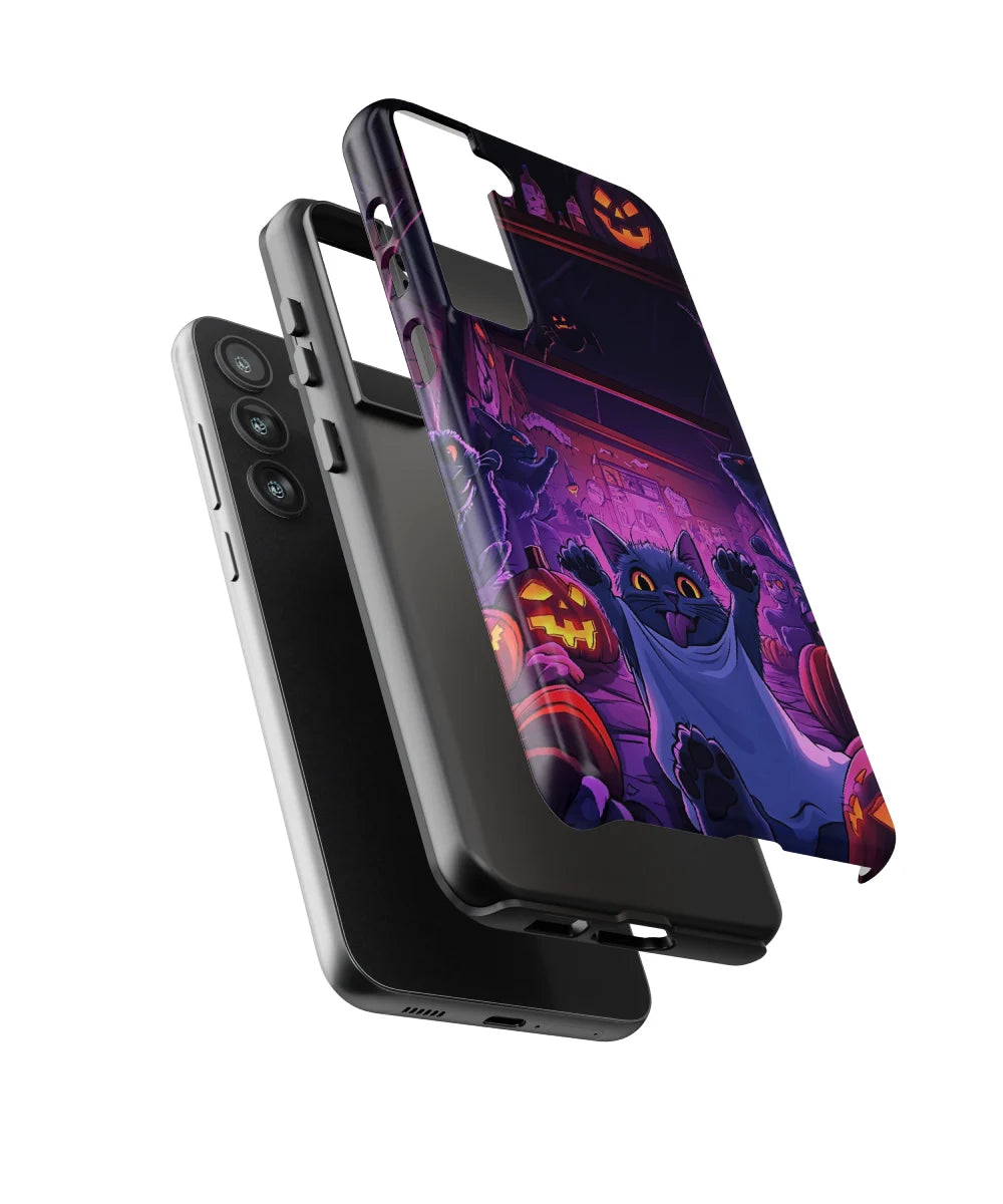 Black Cat III: Halloween Pet Phone Case