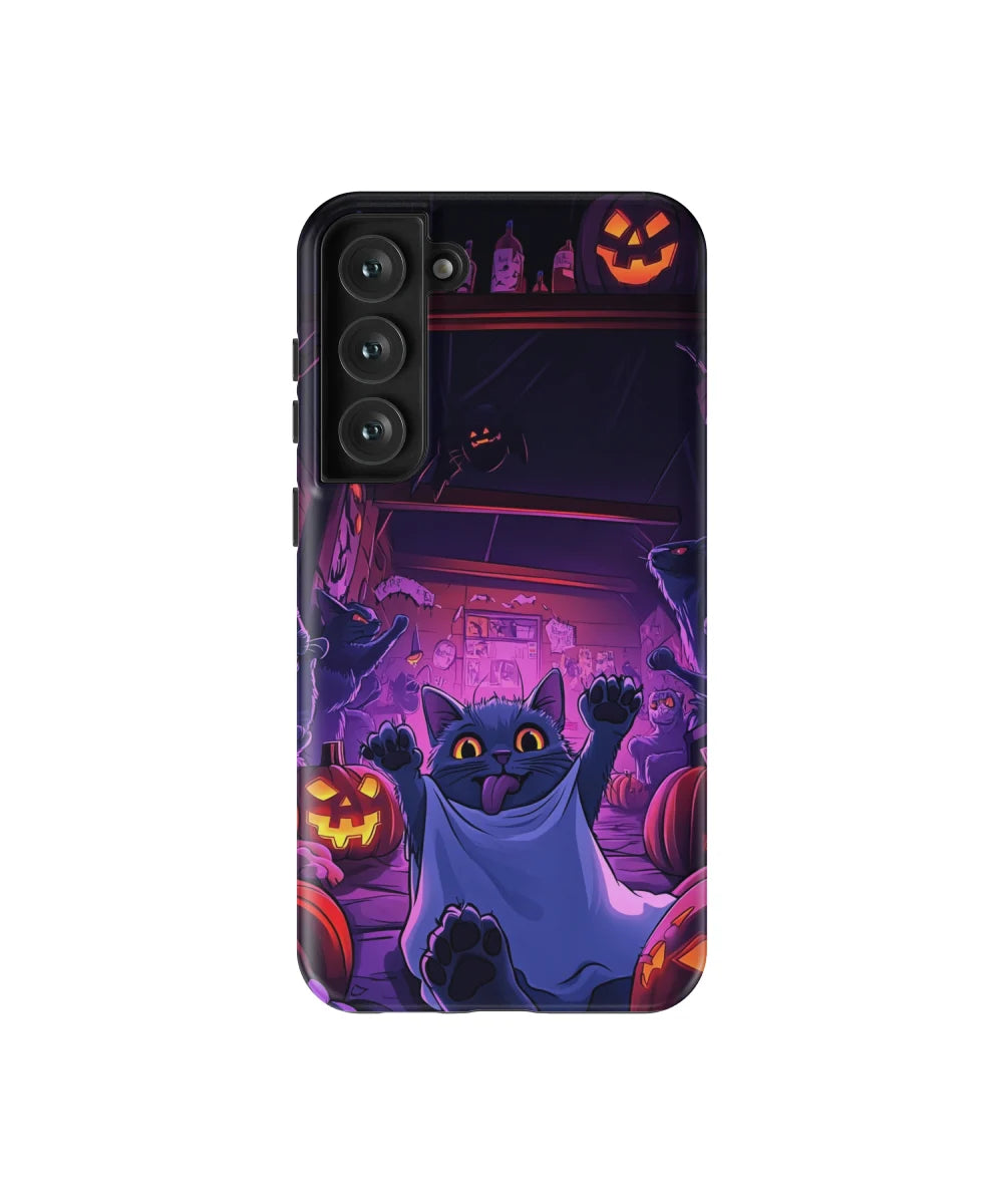 Black Cat III: Halloween Pet Phone Case