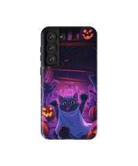 Black Cat III: Halloween Pet Phone Case