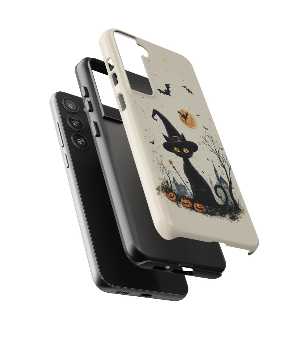 Black Cat I: Halloween Pet Phone Case