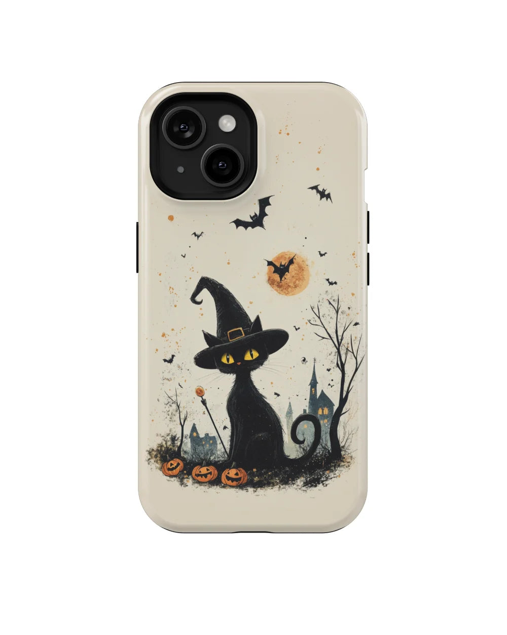 Black Cat I: Halloween Pet Phone Case