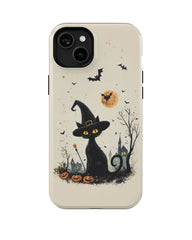 Black Cat I: Halloween Pet Phone Case