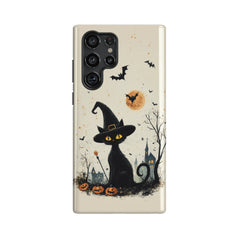 Black Cat I: Halloween Pet Phone Case