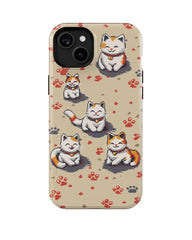 Pixel Cute Cats Ⅰ: Funny Phone Case