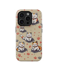 Pixel Cute Cats Ⅰ: Funny Phone Case