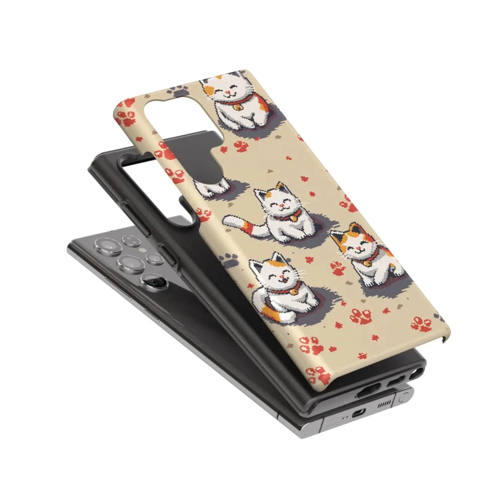 Pixel Cute Cats Ⅰ: Funny Phone Case