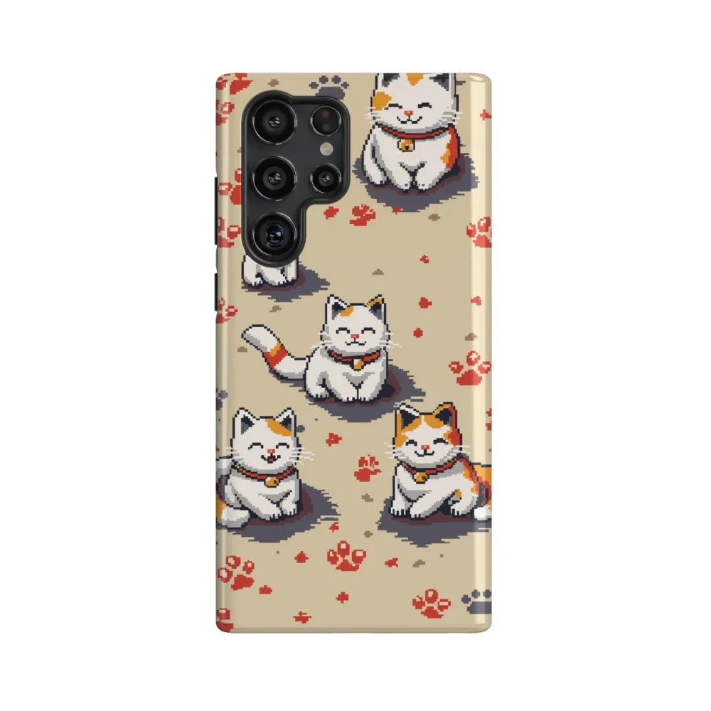 Pixel Cute Cats Ⅰ: Funny Phone Case