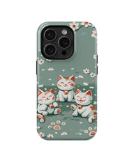 Pixel Cute Cats II: Funny Phone Case