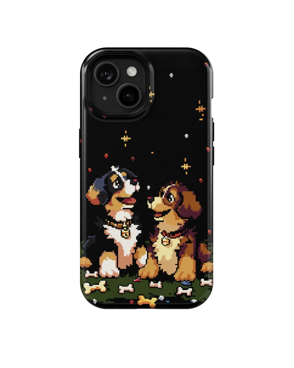 Pixel Puppies: Funny Phone Case