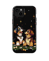 Pixel Puppies: Funny Phone Case