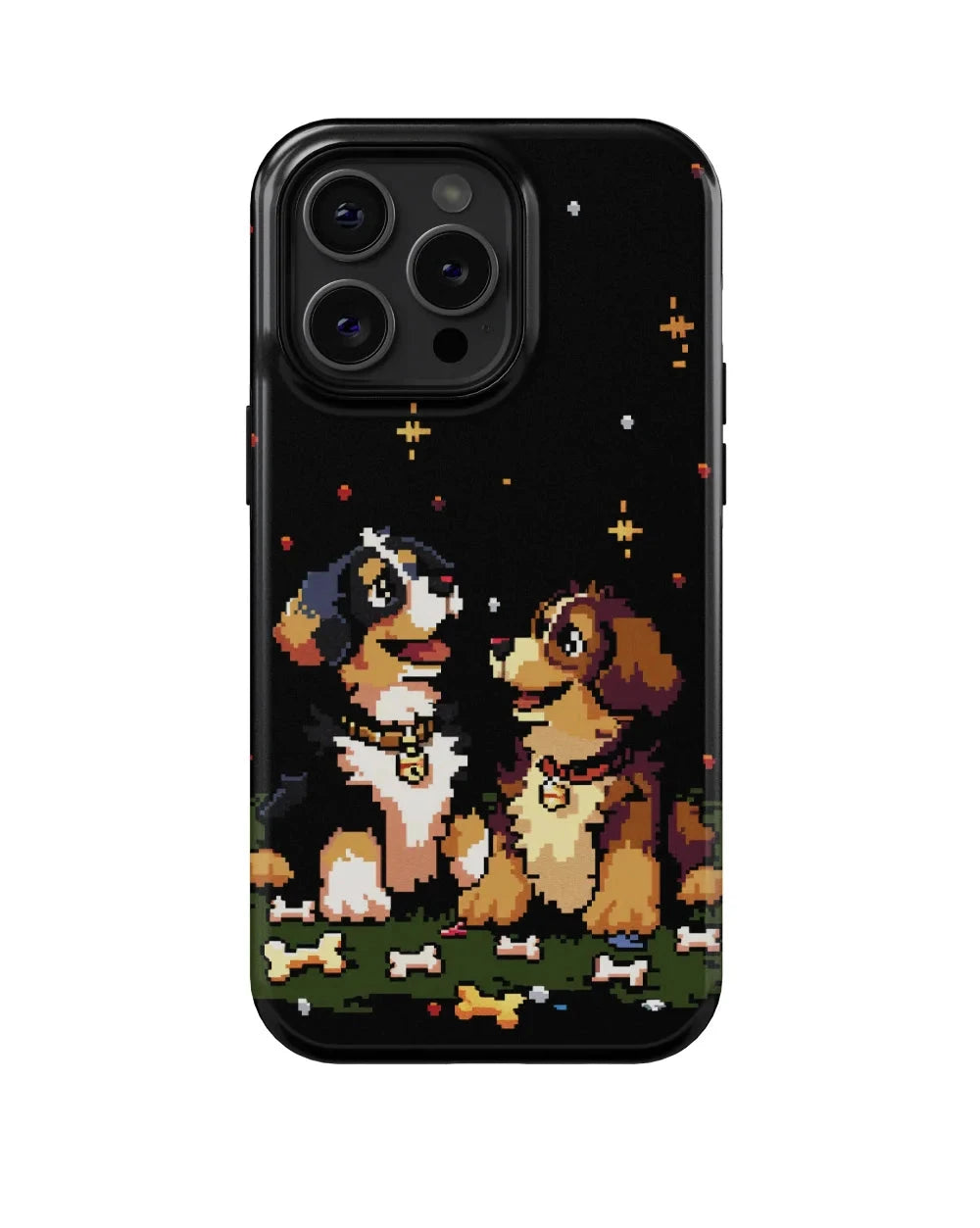 Pixel Puppies: Funny Phone Case